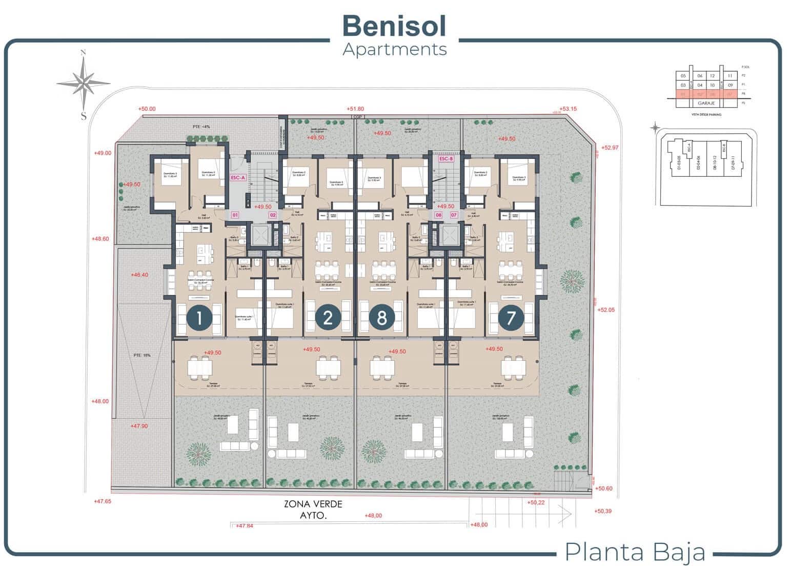 3 camera da letto Appartamento in vendita in Benijofar con piscina garage - 349.000 € (Rif: 9503874)
