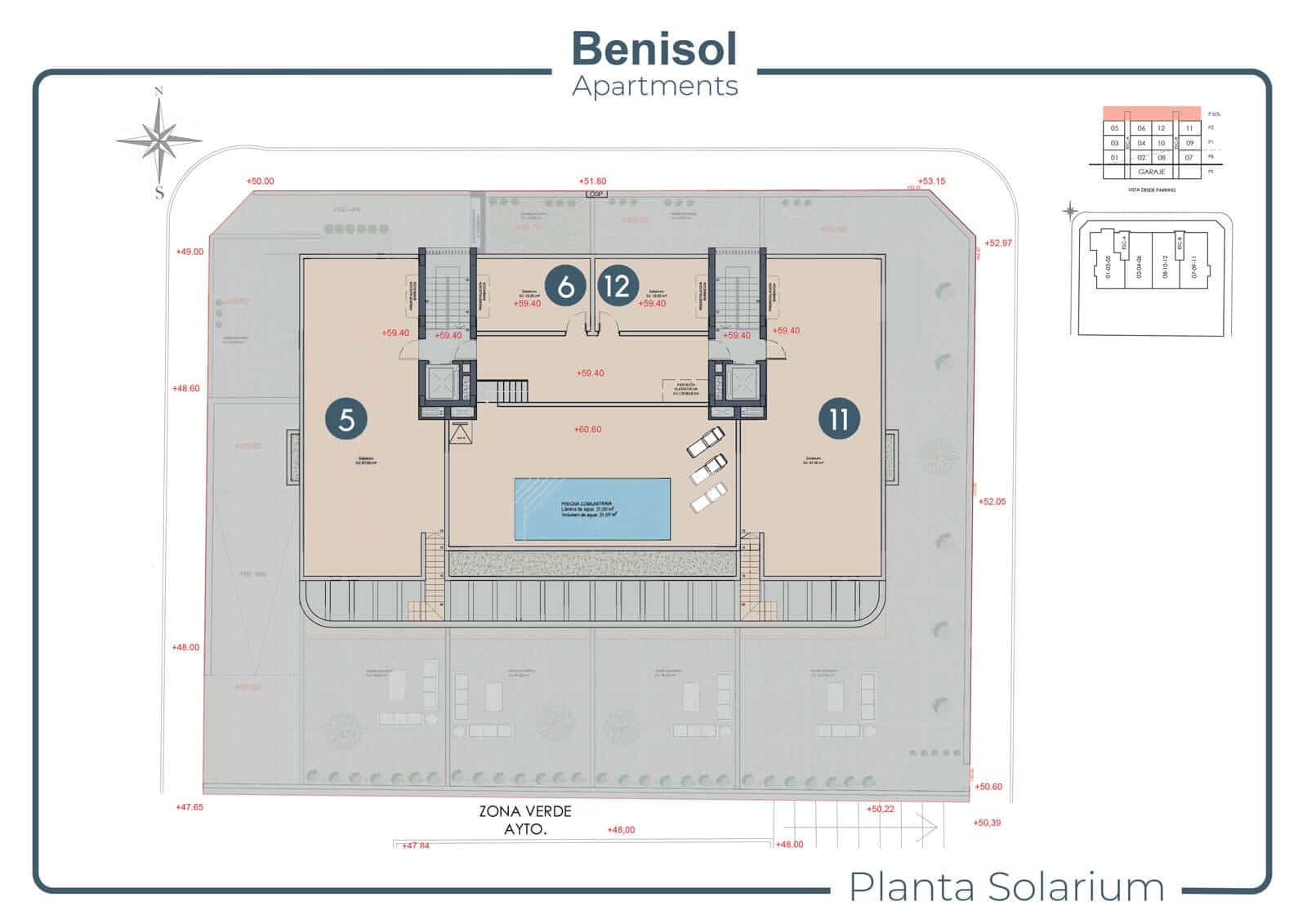 3 camera da letto Appartamento in vendita in Benijofar con piscina garage - 349.000 € (Rif: 9503874)