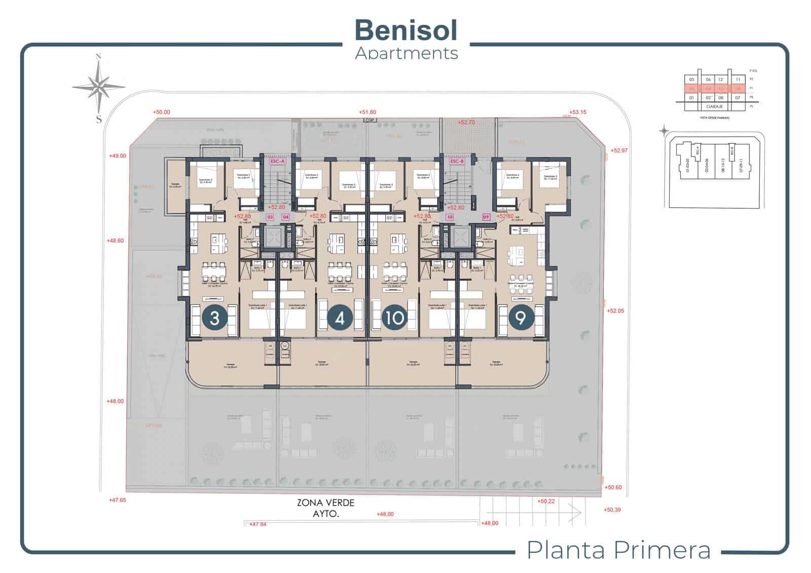 3 bedroom Apartment for sale in Benijofar with pool garage - € 349,000 (Ref: 9503874)