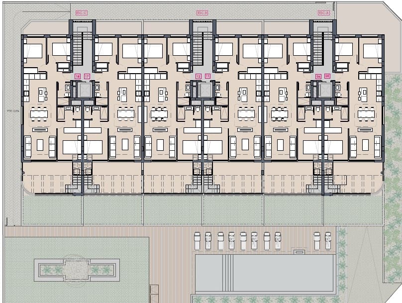 3 camera da letto Appartamento in vendita in Benijofar con piscina garage - 349.000 € (Rif: 9511843)