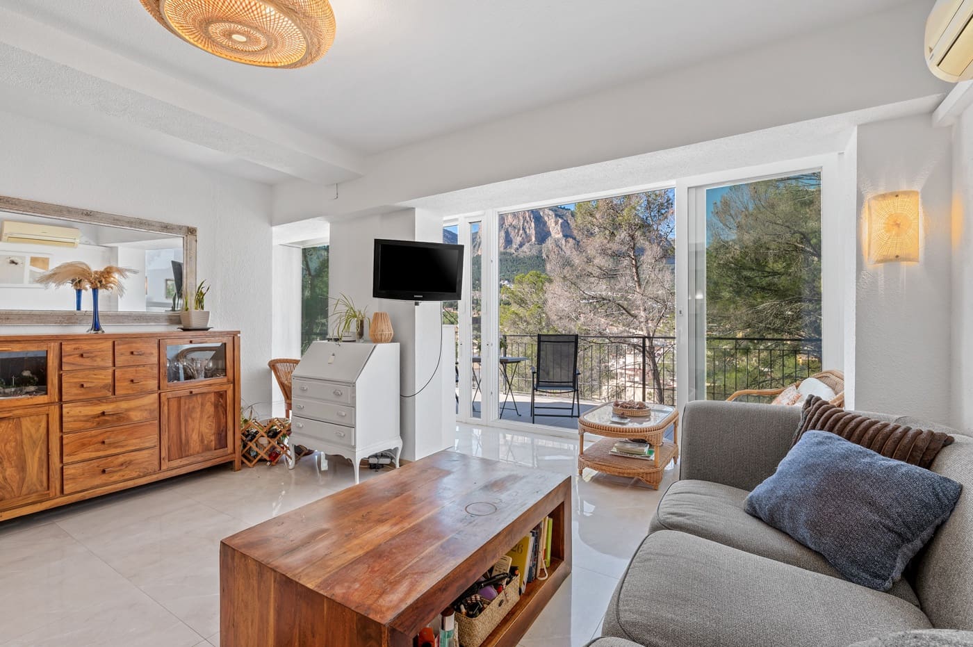 2 Zimmer Apartment zu verkaufen in La Nucia mit Pool - 175.000 € (Ref: 9602398)