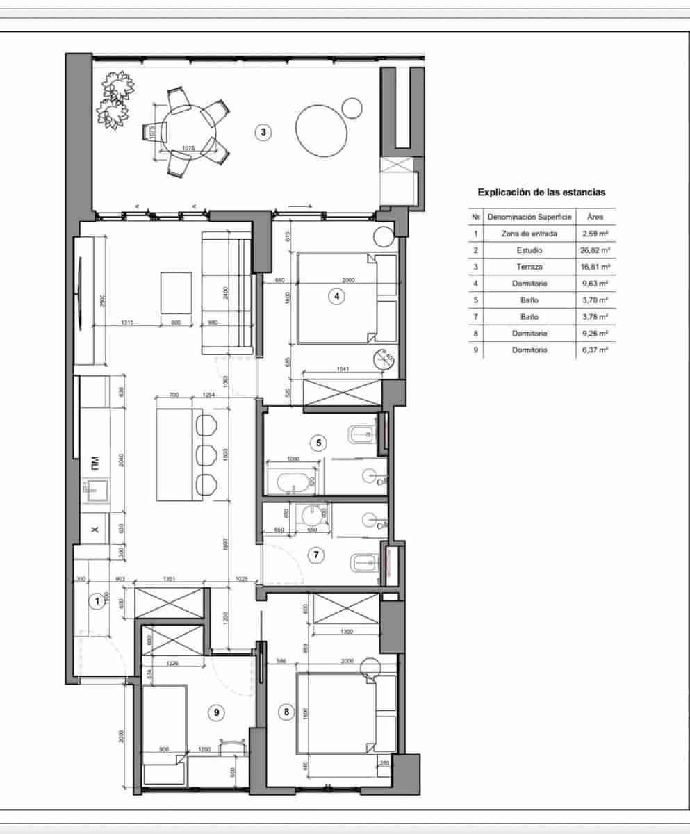 3 makuuhuone Asunto myytävänä paikassa Playa de San Juan mukana uima-altaan - 420 000 € (Ref: 10086354)