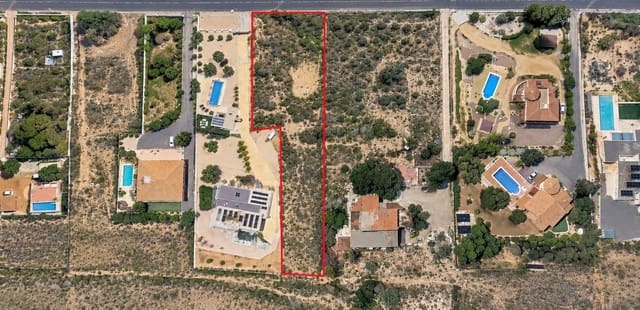 Tomt till salu i Alicante stad - 110 000 € (Ref: 10115799)