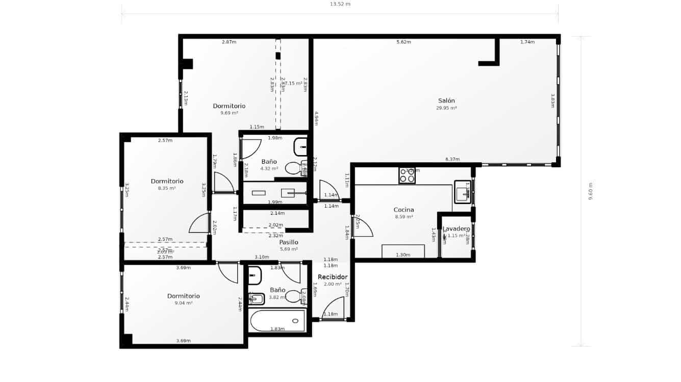 3 soverom Leilighet til salgs i Playa de Muchavista med svømmebasseng garasje - € 420 000 (Ref: 10171891)