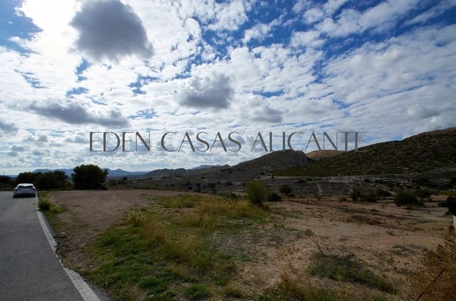 Tontti myytävänä paikassa Moralet, Alicante kaupunki - 128 000 € (Ref: 8636579)