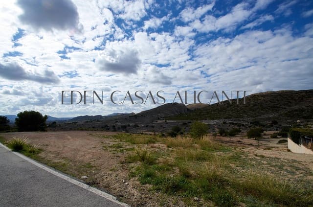 Tontti myytävänä paikassa Moralet, Alicante kaupunki - 128 000 € (Ref: 8636579)