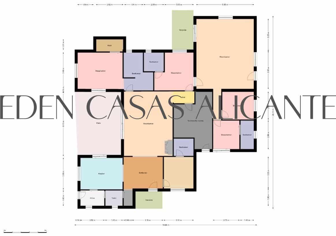 5 soveværelse Villa til salg i Aguaderas med swimmingpool garage - € 650.000 (Ref: 8741595)