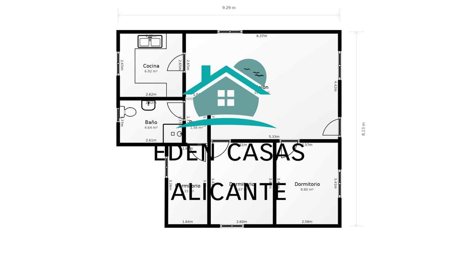 3 soveværelse Villa til salg i Busot med garage - € 220.000 (Ref: 8741596)