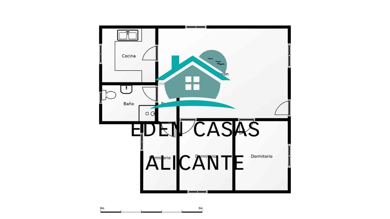 3 soveværelse Villa til salg i Busot med garage - € 220.000 (Ref: 8741596)