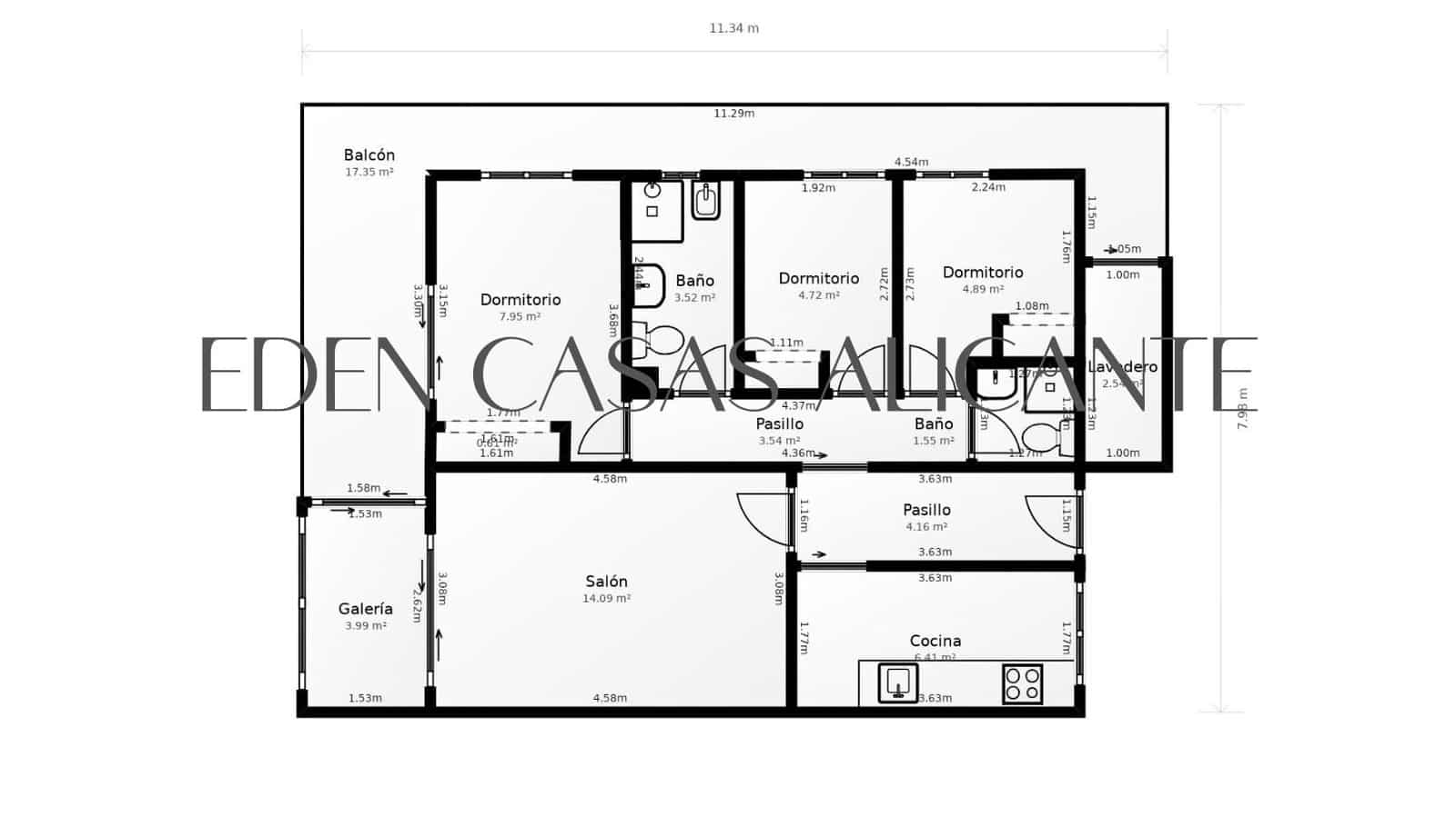 3 soveværelse Lejlighed til salg i Playa de San Juan med swimmingpool - € 380.000 (Ref: 8825286)