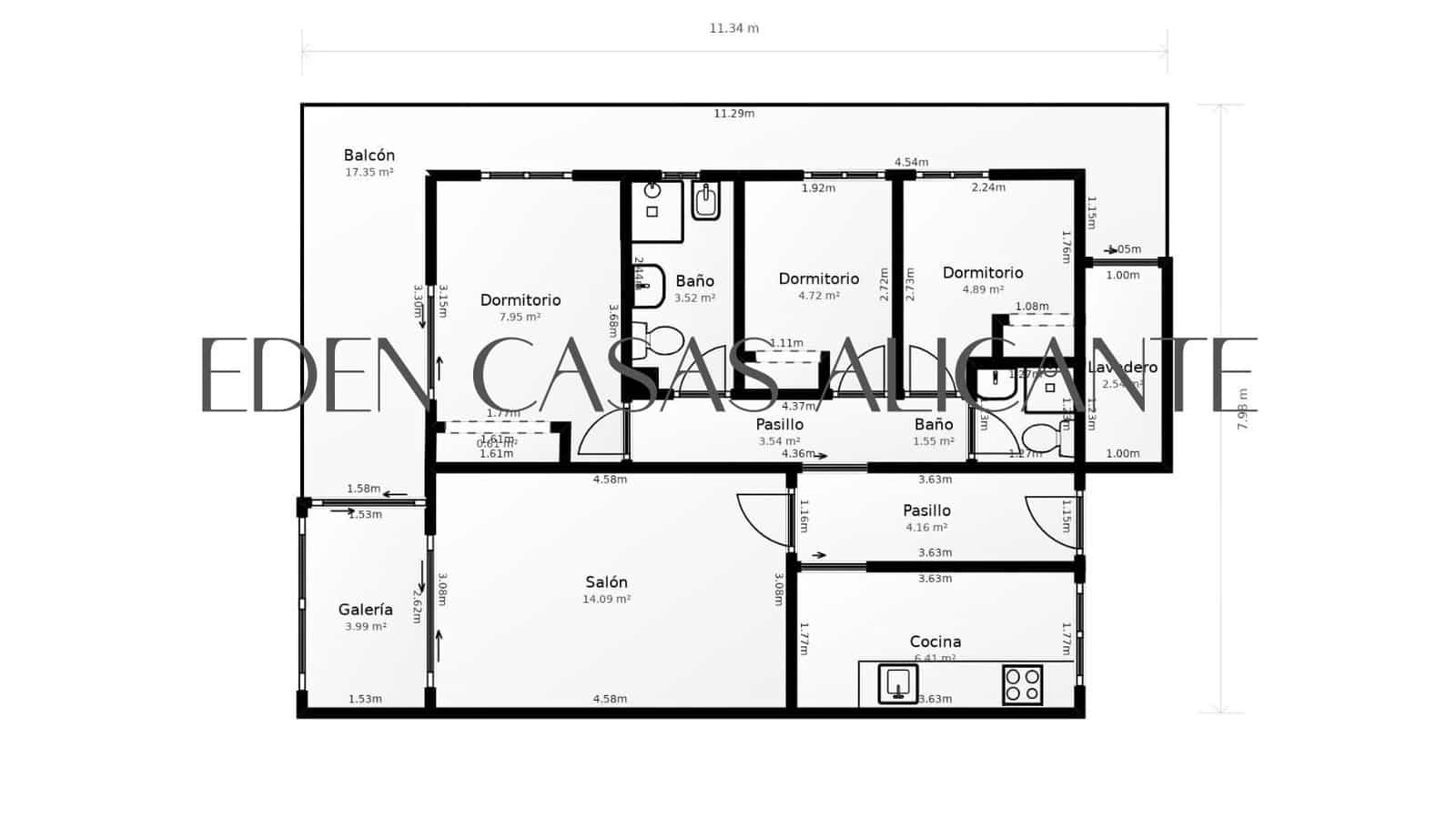 3 soveværelse Lejlighed til salg i Playa de San Juan med swimmingpool - € 370.000 (Ref: 8825286)