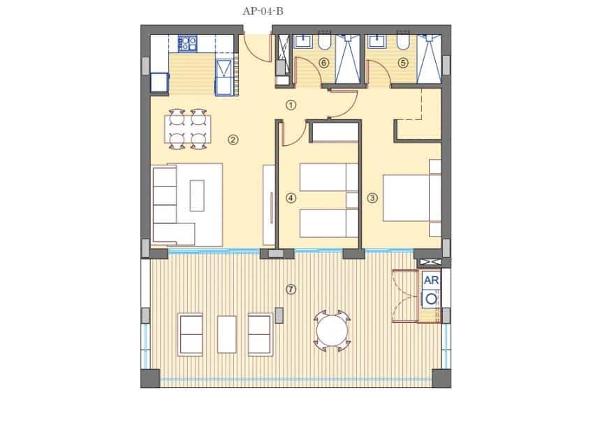 2 soveværelse Lejlighed til salg i Muchamiel / Mutxamel med swimmingpool garage - € 266.000 (Ref: 9029715)