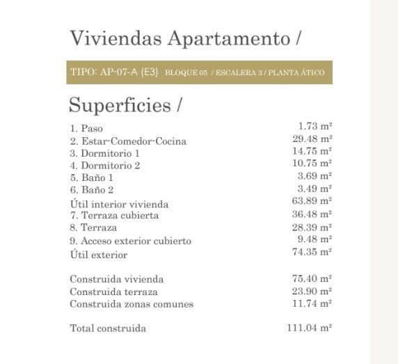 2 soveværelse Penthouse til salg i Muchamiel / Mutxamel med swimmingpool garage - € 399.000 (Ref: 9042495)