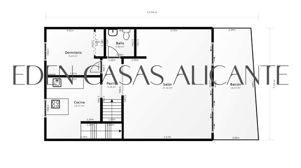 5 soveværelse Rækkehus til salg i Muchamiel / Mutxamel - € 349.000 (Ref: 9078103)