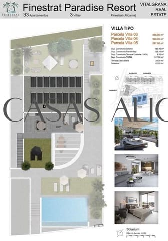 4 soverom Villa til salgs i Finestrat med svømmebasseng garasje - € 1 150 000 (Ref: 9089949)