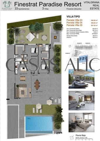 4 soverom Villa til salgs i Finestrat med svømmebasseng garasje - € 1 150 000 (Ref: 9089949)