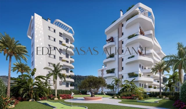 2 soverom Leilighet til salgs i La Villajoyosa / Vila Joiosa med svømmebasseng garasje - € 380 000 (Ref: 9103037)