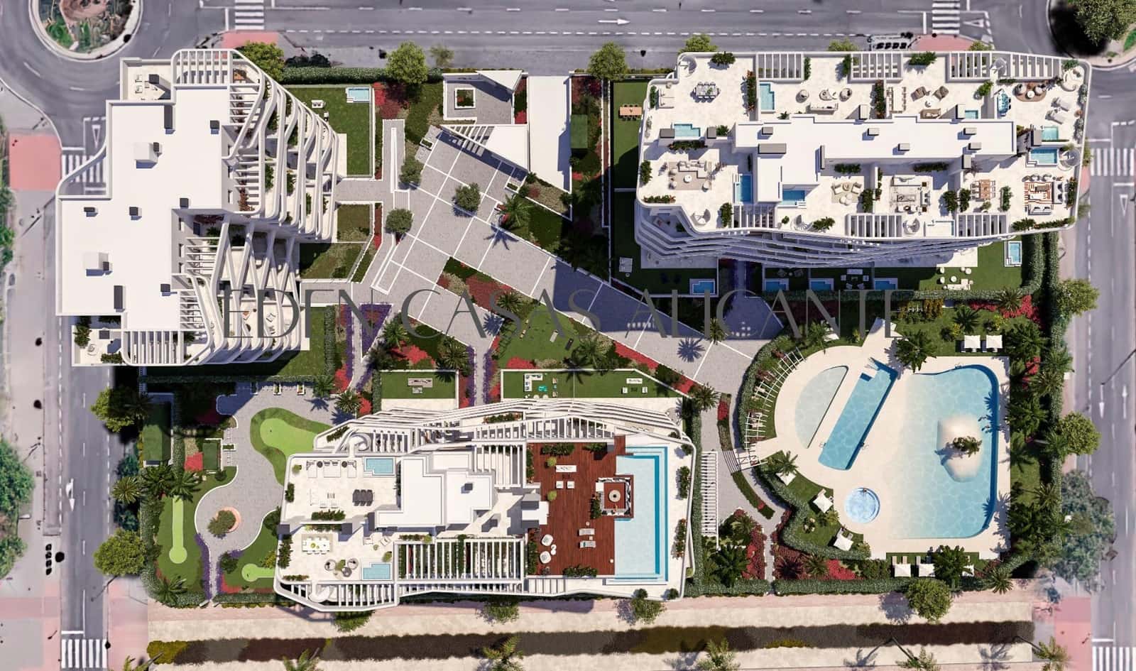 2 soverom Leilighet til salgs i La Villajoyosa / Vila Joiosa med svømmebasseng garasje - € 380 000 (Ref: 9103037)