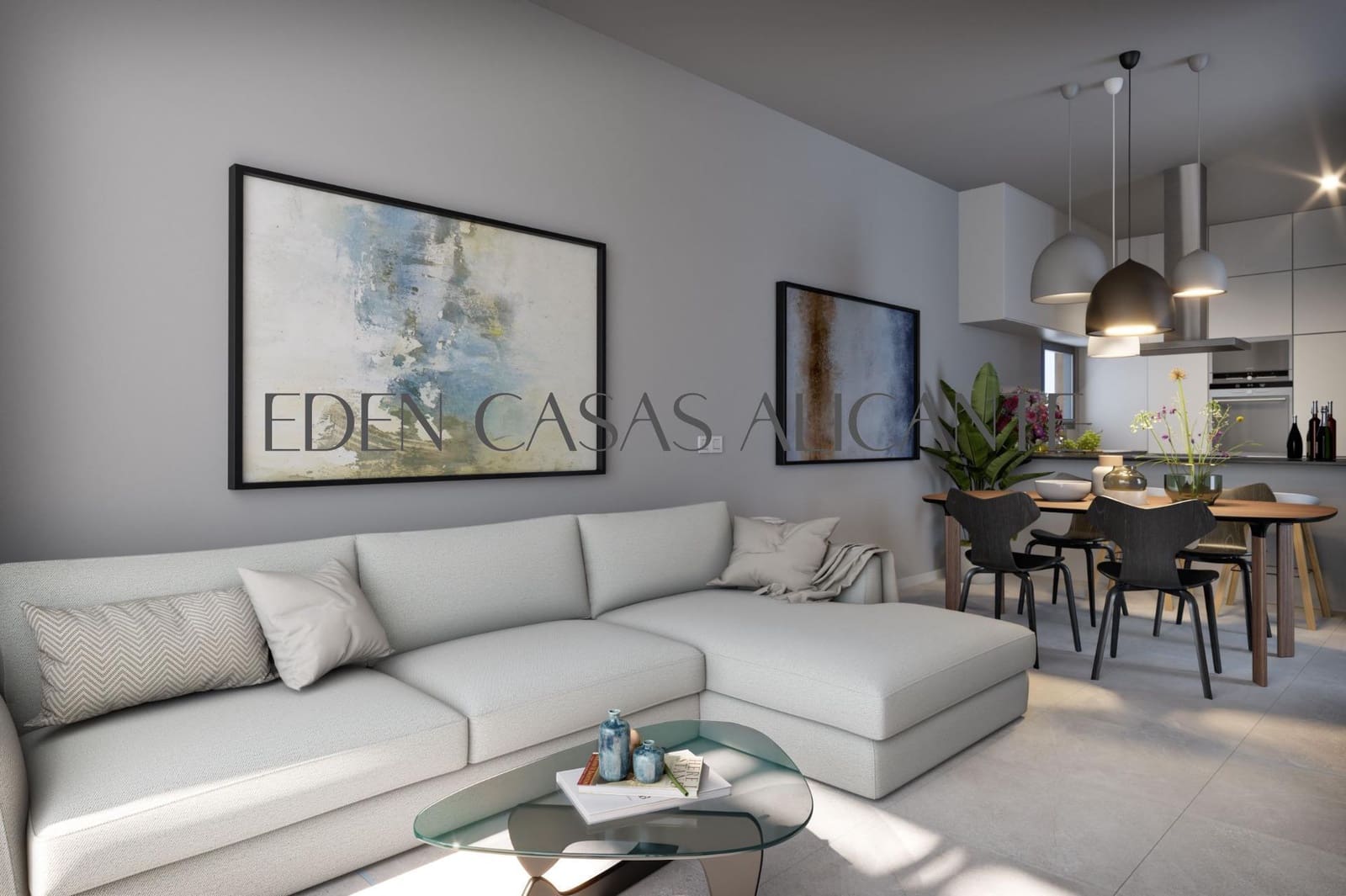 2 bedroom Apartment for sale in Finestrat with pool - € 375,000 (Ref: 9103038)