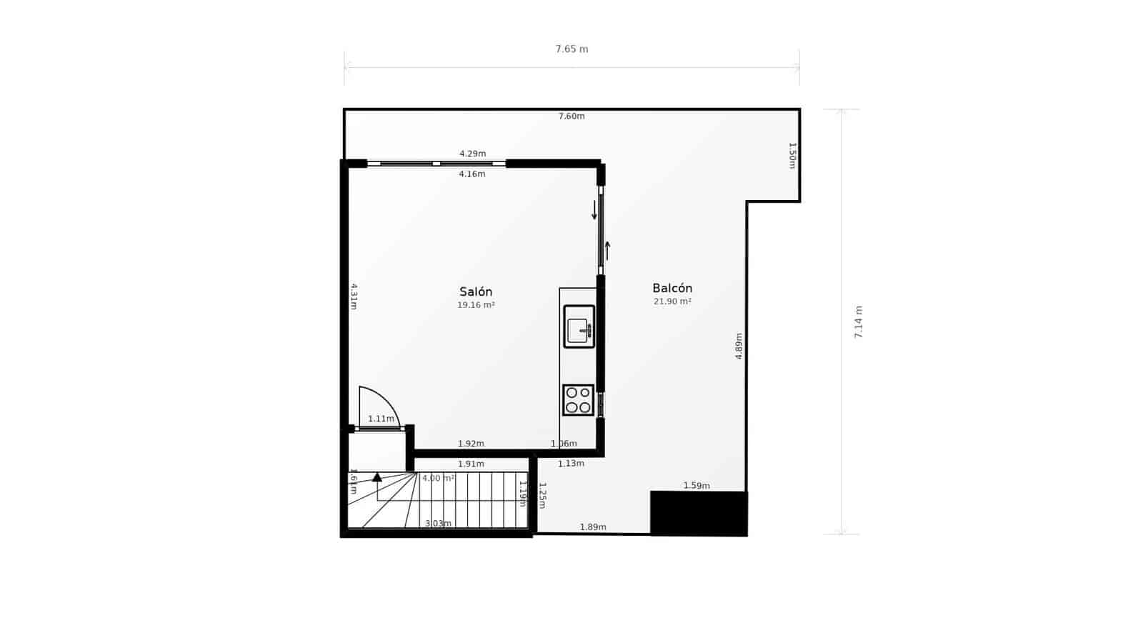 4 soverom Penthouse til salgs i El Campello med garasje - € 315 000 (Ref: 9303715)