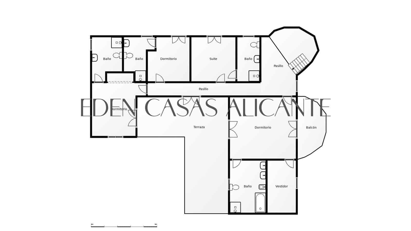 6 sypialnia Willa na sprzedaż w Busot z basenem - 775 000 € (Ref: 9362503)