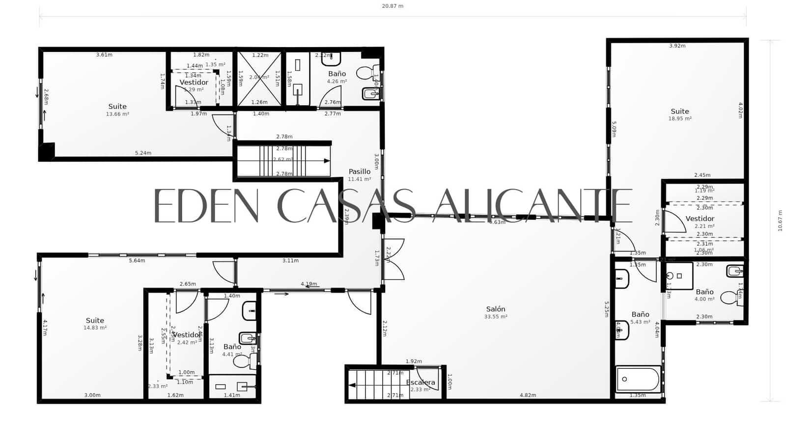 5 slaapkamer Rijtjeshuis te koop in San Vicente / Sant Vicent del Raspeig met garage - € 1.250.000 (Ref: 9524480)