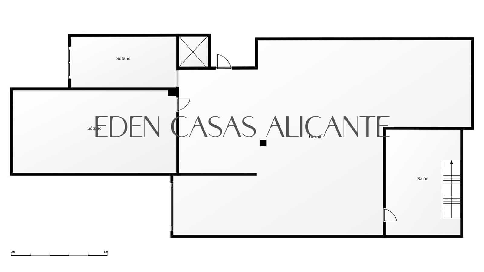 5 slaapkamer Rijtjeshuis te koop in San Vicente / Sant Vicent del Raspeig met garage - € 1.250.000 (Ref: 9524480)