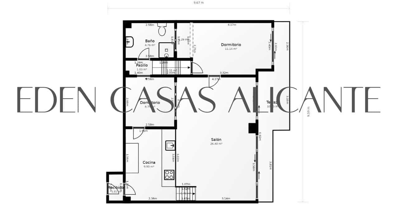 2 sovrum Lägenhet till salu i El Campello - 210 000 € (Ref: 9541609)