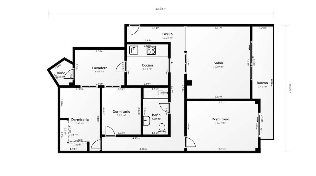 3 bedroom Apartment for sale in El Campello - € 217,000 (Ref: 9732388)