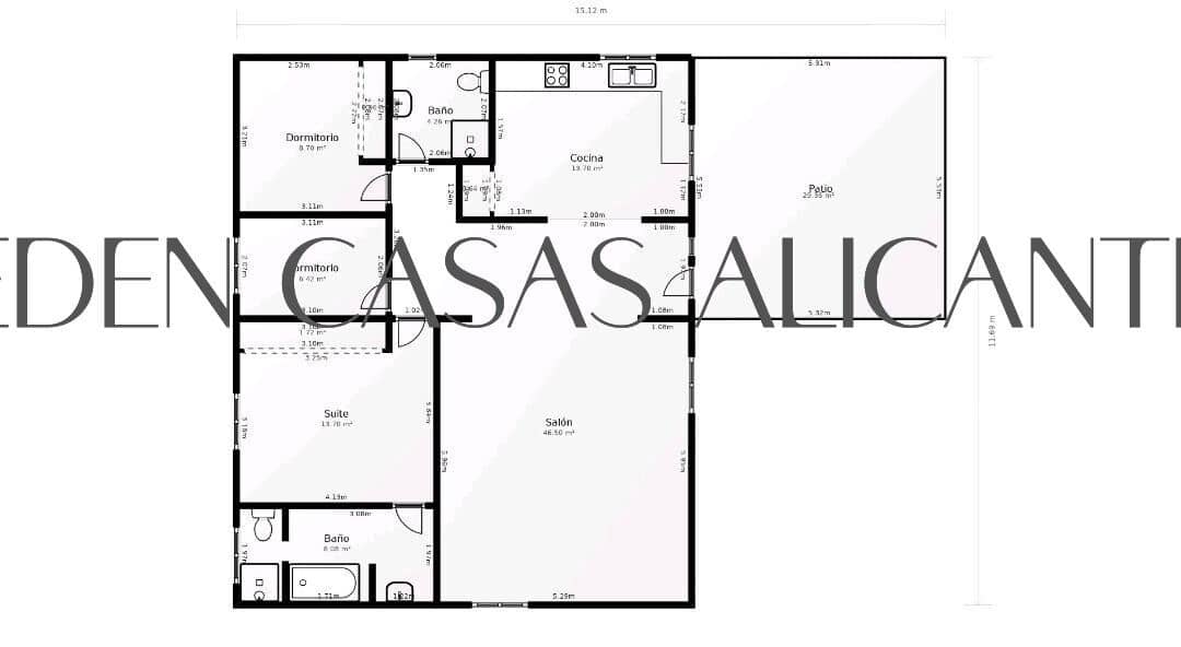 Chalet de 4 habitaciones en Busot en venta con piscina - 495.000 € (Ref: 9780729)