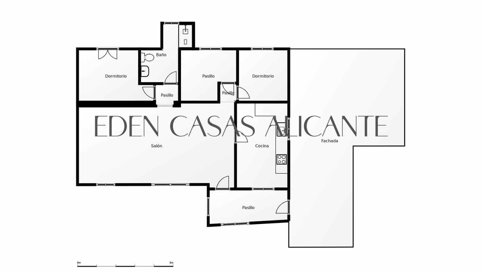 3 bedroom Villa for sale in Biar - € 199,900 (Ref: 9904156)