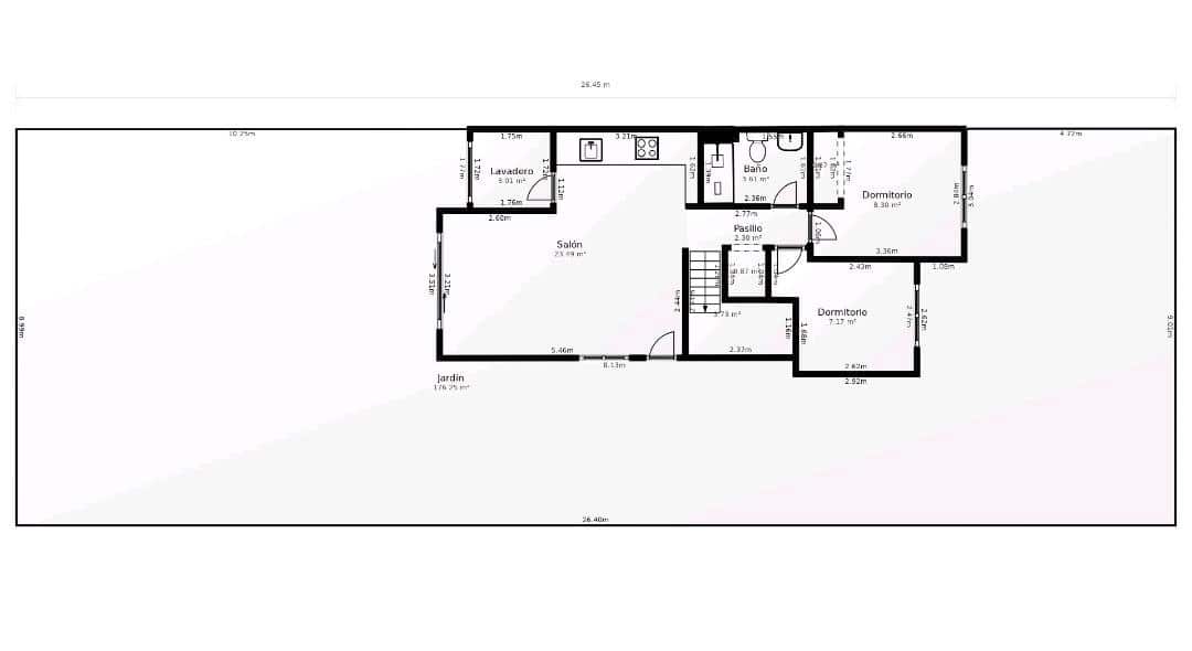 3 Zimmer Doppelhaus zu verkaufen in Busot mit Pool - 395.000 € (Ref: 9936533)