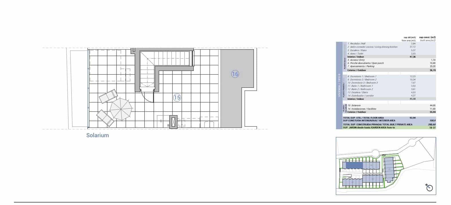 3 bedroom Terraced Villa for sale in El Campello with pool - € 548,000 (Ref: 9949944)