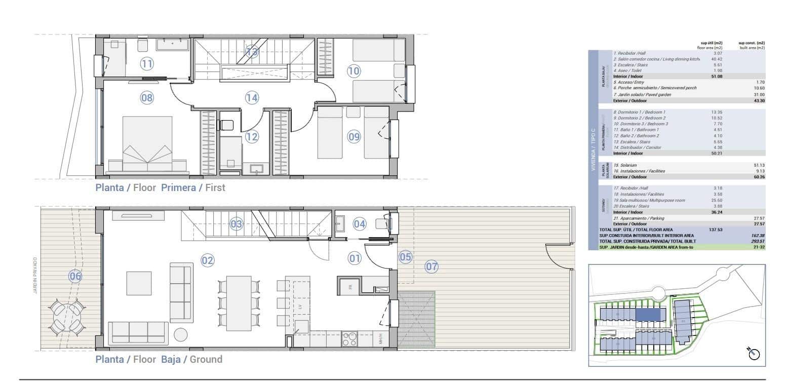 3 sypialnia Dom szeregowy na sprzedaż w El Campello z basenem - 667 000 € (Ref: 9952750)