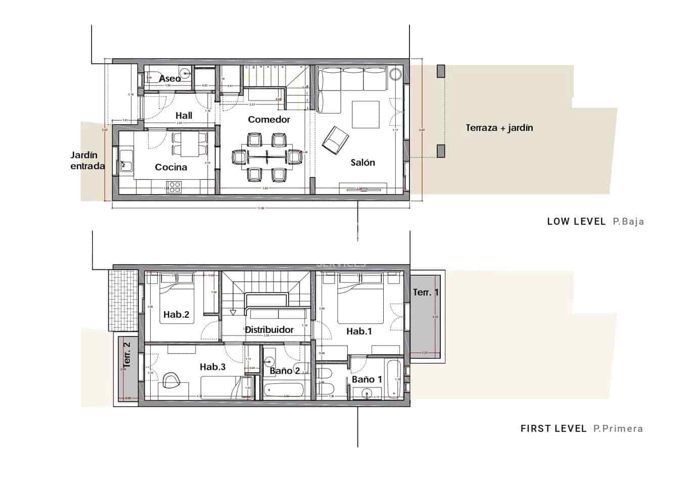 3 sovrum Villa till salu i San Miguel de Abona med pool garage - 405 000 € (Ref: 9227661)
