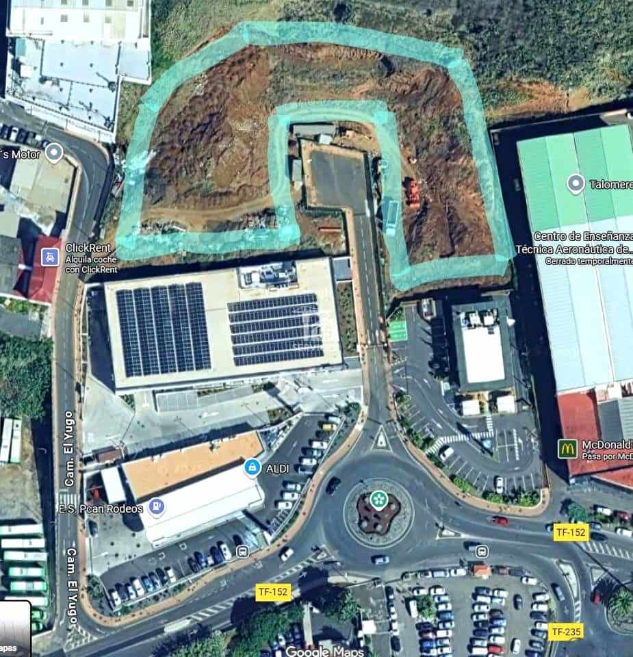 Grunde uden byggetilladelser til salg i Santa Cruz de Tenerife - € 10.700.000 (Ref: 9276060)