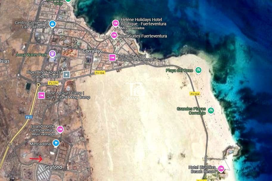 Rakentamaton maa myytävänä paikassa Corralejo - 4 100 000 € (Ref: 9357007)