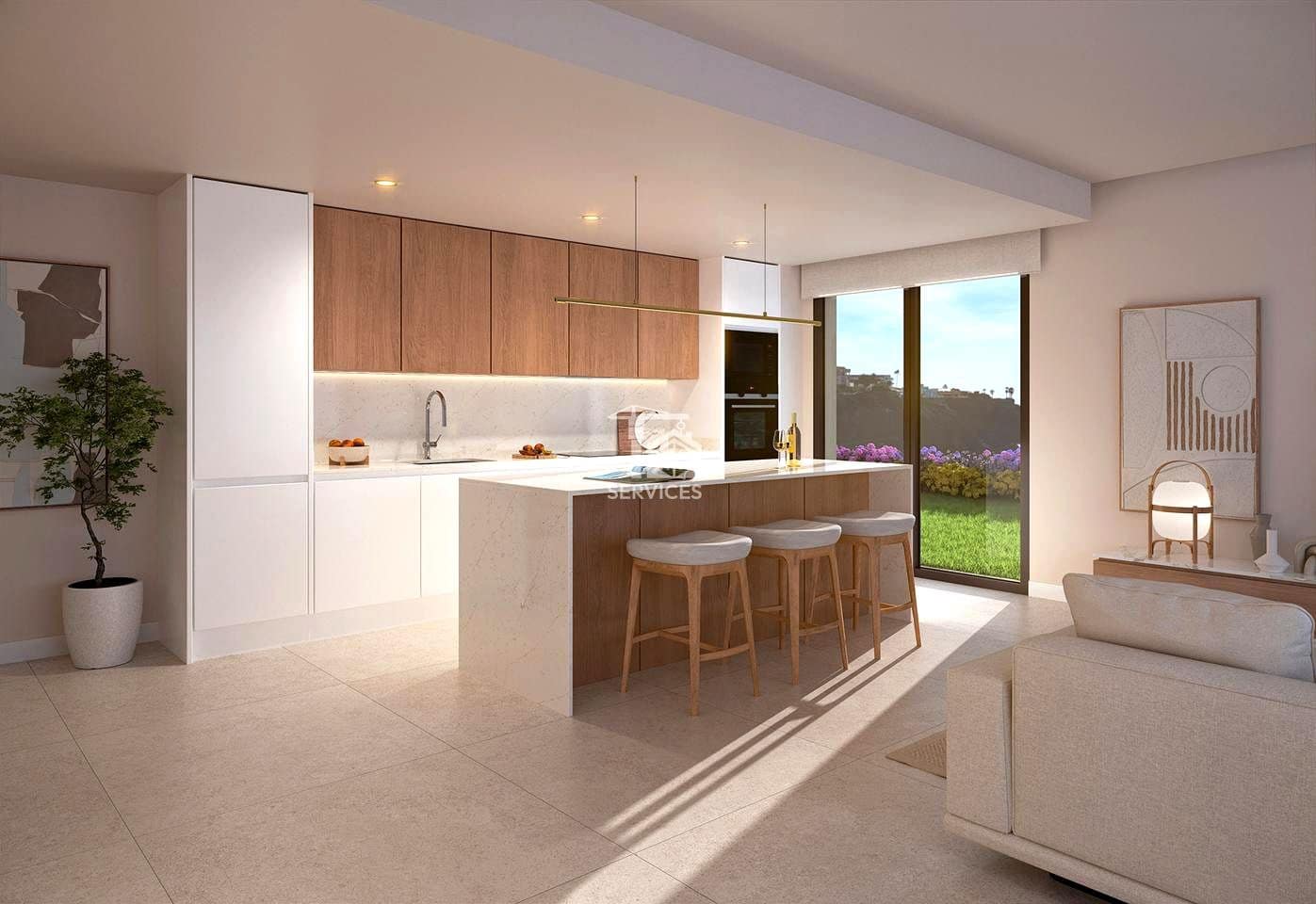 2 sypialnia Mieszkanie na sprzedaż w Adeje z basenem garażem - 670 000 € (Ref: 9425379)