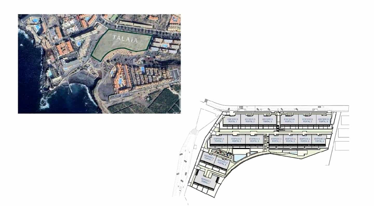 2 makuuhuone Asunto myytävänä paikassa Adeje mukana uima-altaan 
autotalli - 653 000 € (Ref: 9425380)