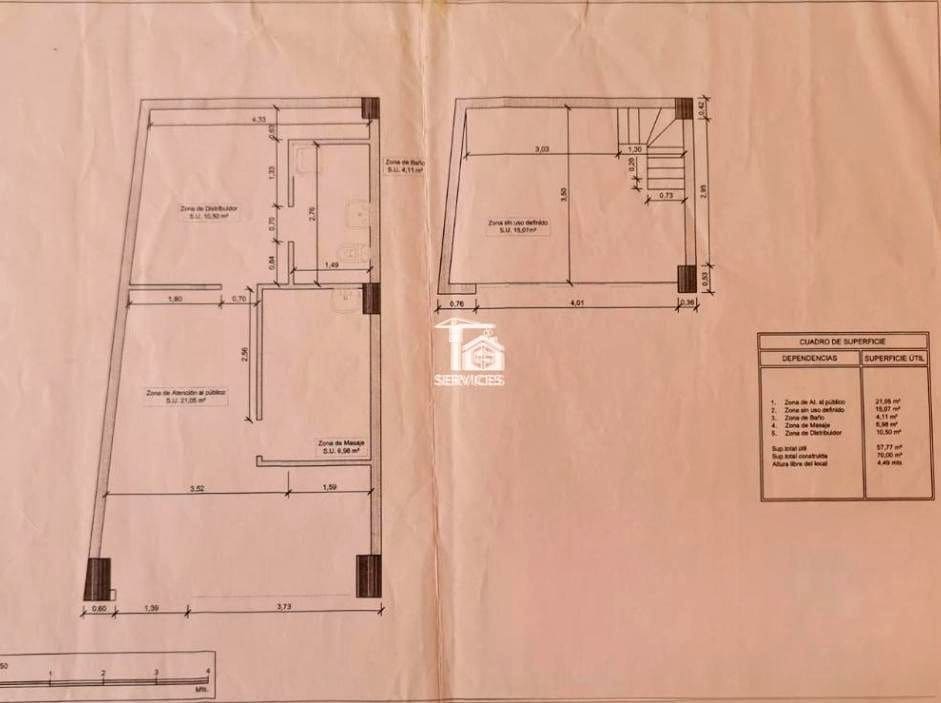 1 soverom Bedrift til leie i Arona - € 1 300 (Ref: 9429092)