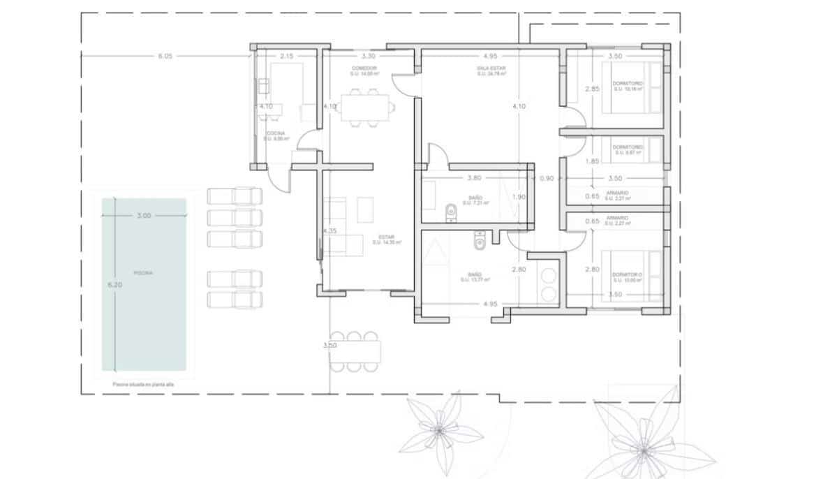 5 bedroom Villa for sale in Adeje with pool garage - € 1,900,000 (Ref: 9610241)