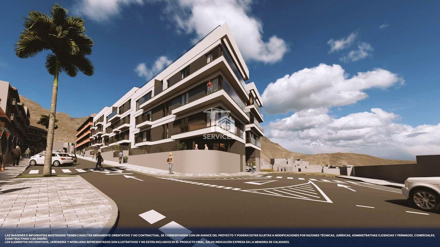 3 slaapkamer Flat te koop in Adeje met garage - € 406.700 (Ref: 9629522)