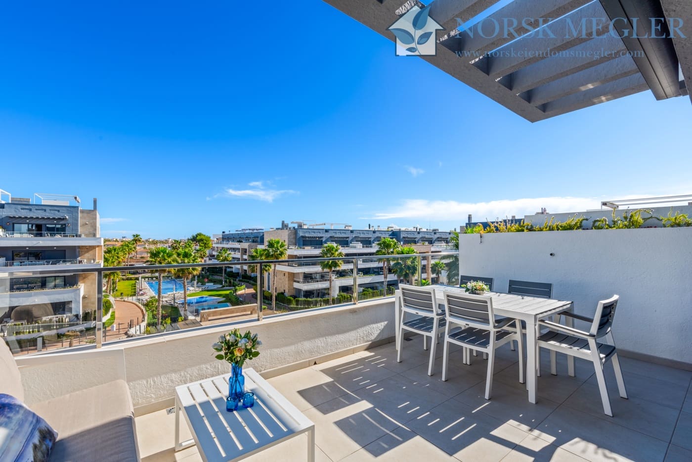 2 soveværelse Penthouse til salg i Playa Flamenca med swimmingpool garage - € 519.000 (Ref: 10004612)