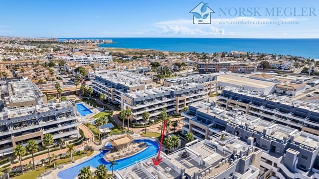 2 soveværelse Penthouse til salg i Playa Flamenca, Orihuela med swimmingpool garage - € 519.000 (Ref: 10004612)