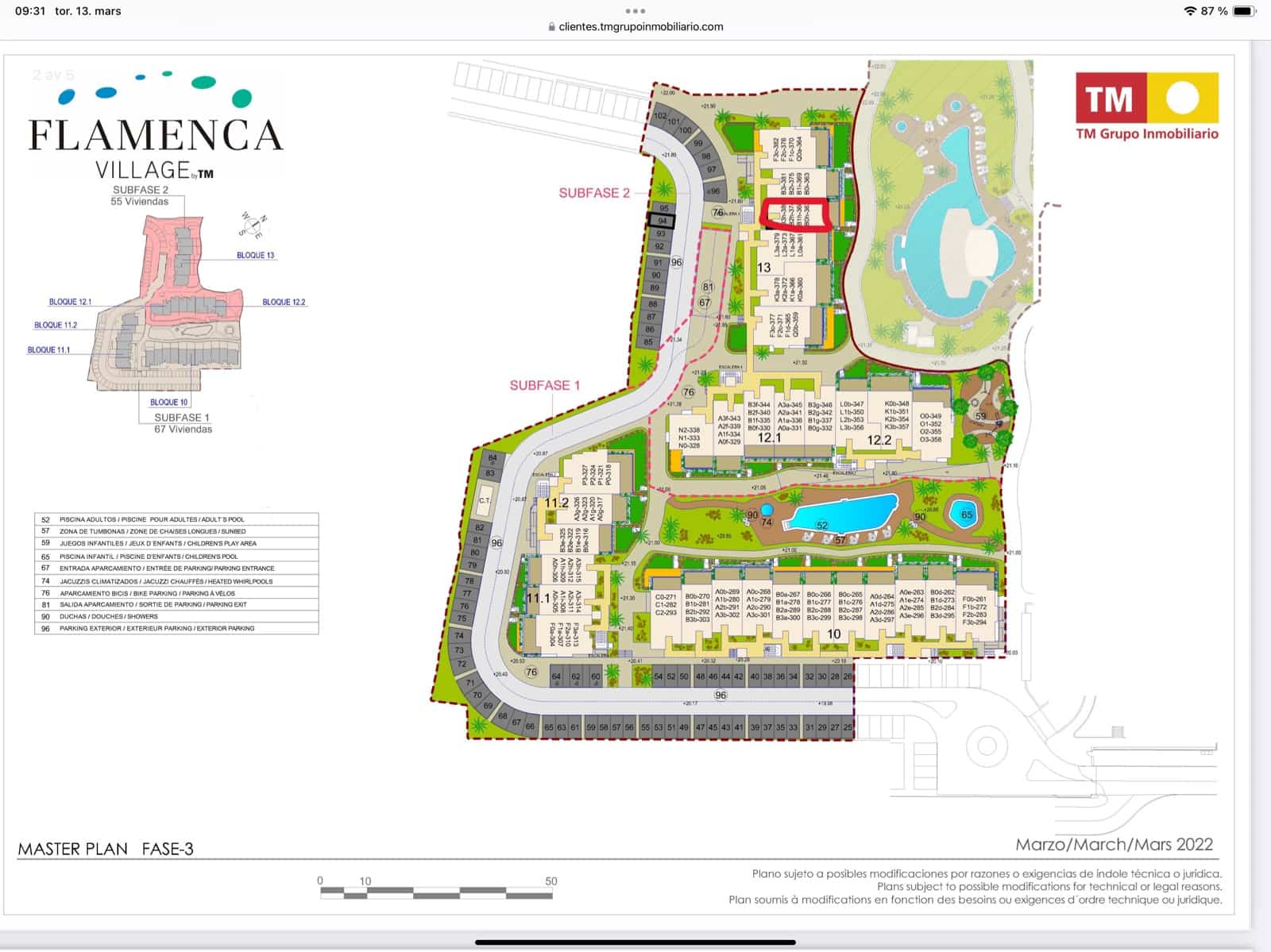 2 soveværelse Penthouse til salg i Playa Flamenca med swimmingpool garage - € 519.000 (Ref: 10004612)