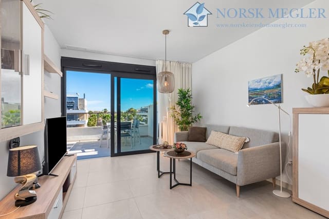2 soveværelse Penthouse til salg i Playa Flamenca, Orihuela med swimmingpool garage - € 519.000 (Ref: 10004612)