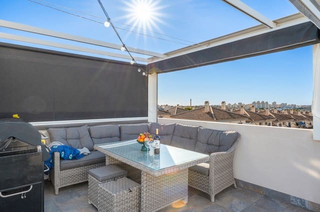 2 makuuhuone Kattohuoneisto myytävänä paikassa El Chaparral - La Siesta - La Torreta, Torrevieja mukana uima-altaan 
autotalli - 279 000 € (Ref: 10004618)