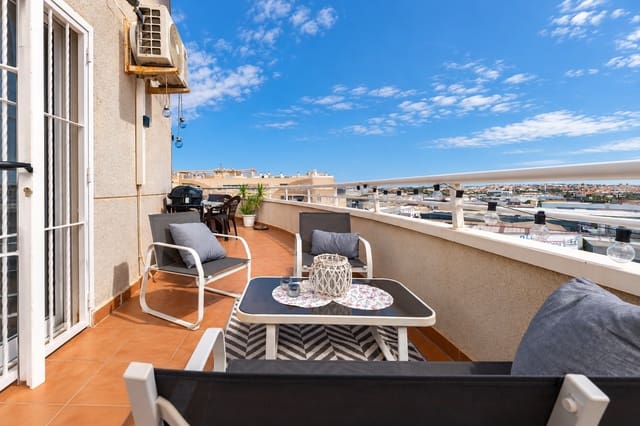 3 makuuhuone Kattohuoneisto myytävänä paikassa El Chaparral - La Siesta - La Torreta, Torrevieja mukana uima-altaan - 180 000 € (Ref: 10174229)
