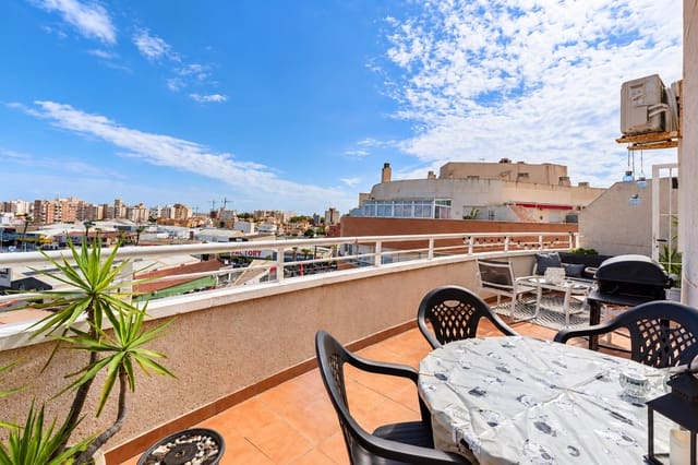 3 makuuhuone Kattohuoneisto myytävänä paikassa El Chaparral - La Siesta - La Torreta, Torrevieja mukana uima-altaan - 180 000 € (Ref: 10174229)