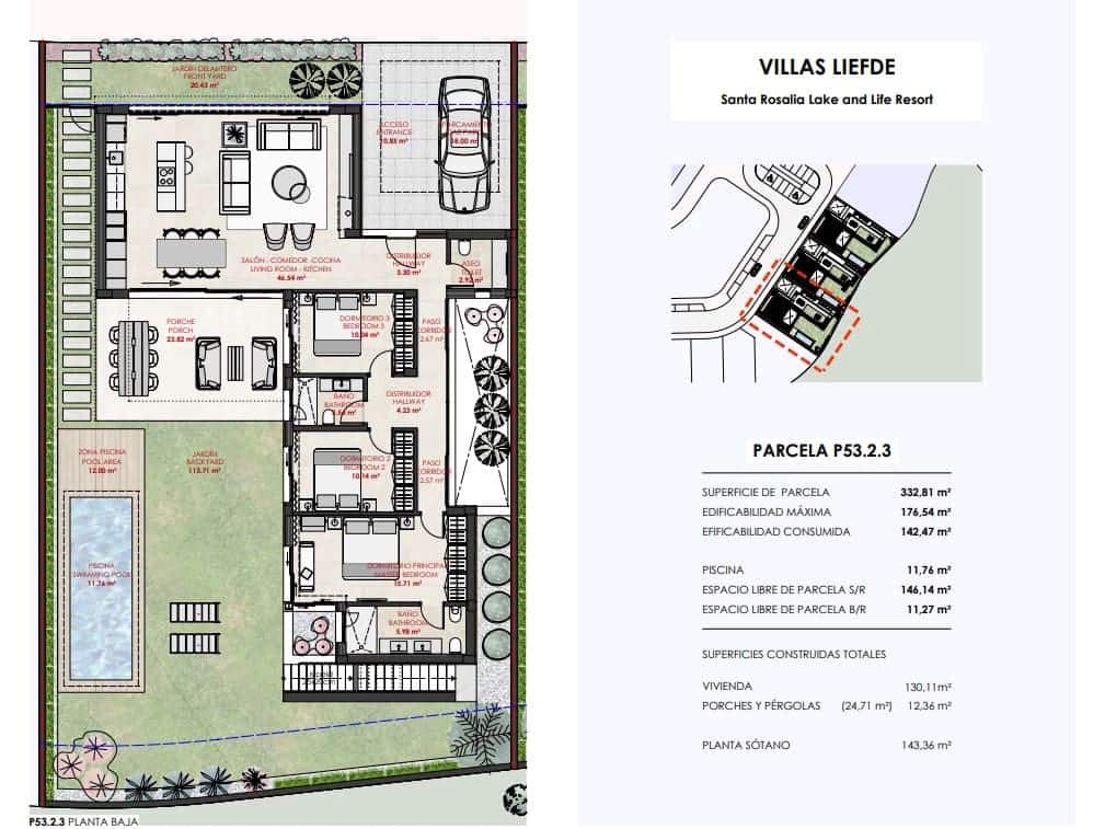3 bedroom Villa for sale in Torre-Pacheco with pool - € 675,000 (Ref: 7440636)
